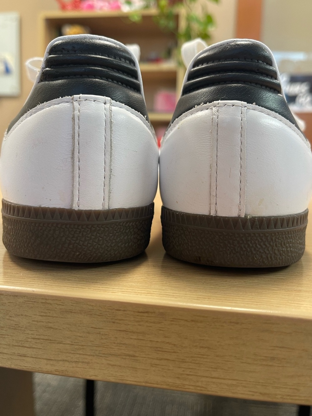 Adidas Sambas - black & white Male size 6 - Picture 6 of 6
